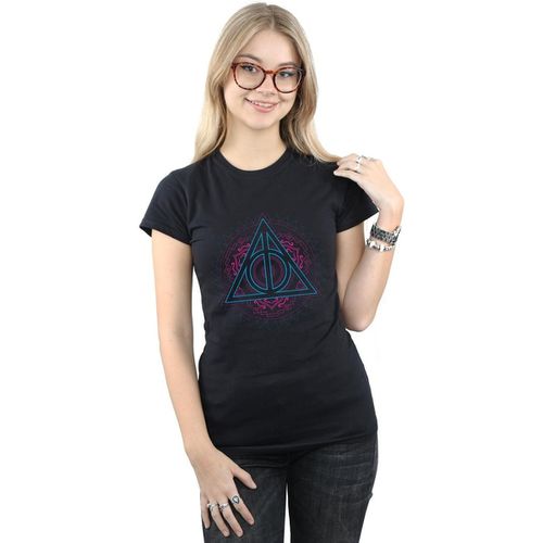 T-shirts a maniche lunghe Deathly Hallows - Harry Potter - Modalova