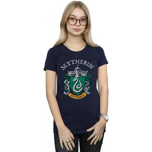 T-shirts a maniche lunghe Slytherin - Harry Potter - Modalova