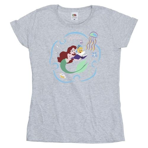 T-shirts a maniche lunghe The Little Mermaid Reading A Book - Disney - Modalova