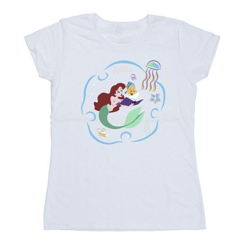 T-shirts a maniche lunghe The Little Mermaid Reading A Book - Disney - Modalova