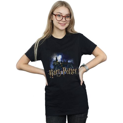 T-shirts a maniche lunghe Hogwarts - Harry Potter - Modalova