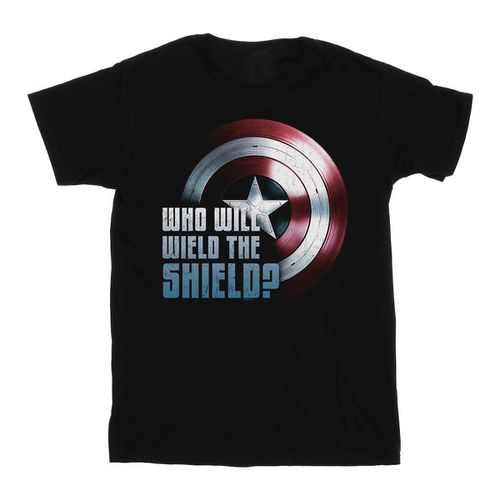 T-shirts a maniche lunghe Wield The Shield - Marvel - Modalova