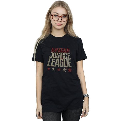 T-shirts a maniche lunghe Justice League United We Stand - Dc Comics - Modalova