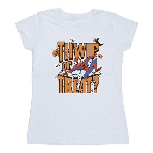 T-shirts a maniche lunghe Thwip Or Treat - Marvel - Modalova