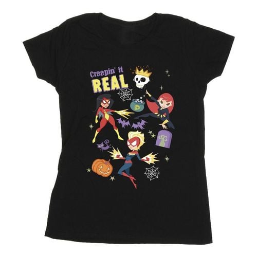 T-shirts a maniche lunghe Creepin It Real - Marvel - Modalova