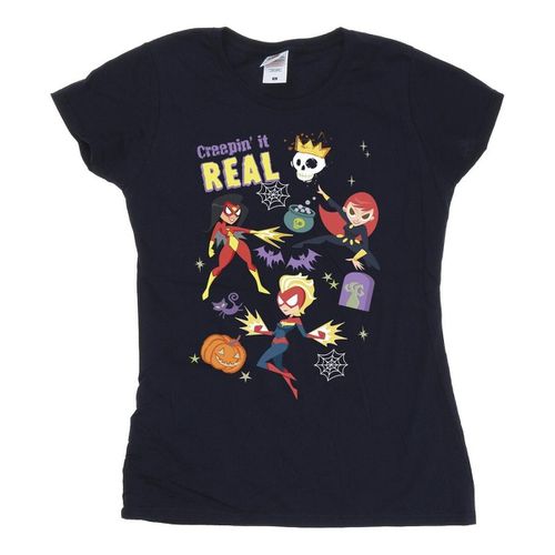 T-shirts a maniche lunghe Creepin It Real - Marvel - Modalova