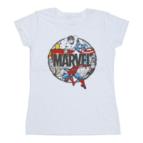 T-shirts a maniche lunghe Character Circle - Marvel - Modalova