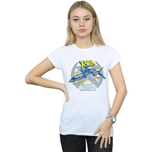 T-shirts a maniche lunghe X-Men X-Jet Breakdown - Marvel - Modalova