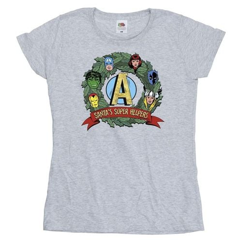 T-shirts a maniche lunghe Santa's Super Helpers - Marvel - Modalova