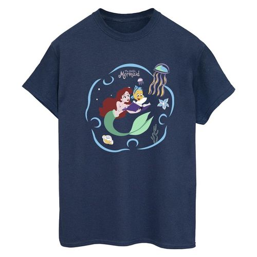 T-shirts a maniche lunghe The Little Mermaid Reading A Book - Disney - Modalova