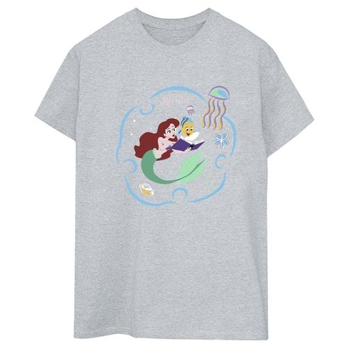 T-shirts a maniche lunghe The Little Mermaid Reading A Book - Disney - Modalova