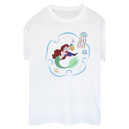 T-shirts a maniche lunghe The Little Mermaid Reading A Book - Disney - Modalova