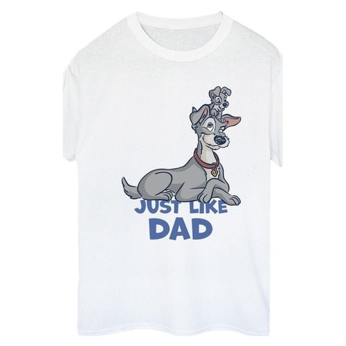 T-shirts a maniche lunghe Lady And The Tramp Just Like Dad - Disney - Modalova