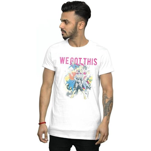 T-shirts a maniche lunghe Justice League We Got This - Dc Comics - Modalova