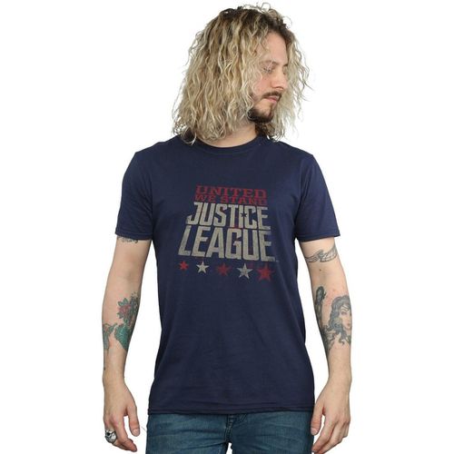 T-shirts a maniche lunghe Justice League United We Stand - Dc Comics - Modalova