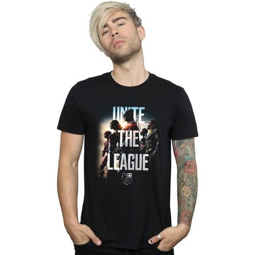 T-shirts a maniche lunghe Justice League Unite The League - Dc Comics - Modalova