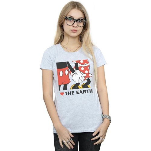 T-shirts a maniche lunghe Heart The Earth - Disney - Modalova