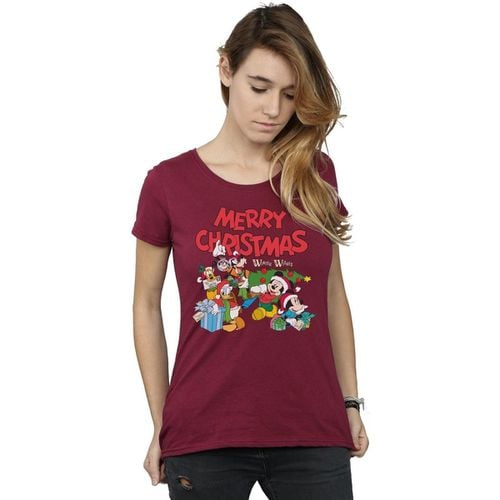 T-shirts a maniche lunghe Mickey Mouse And FriendsWinter Wishes - Disney - Modalova