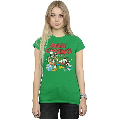 T-shirts a maniche lunghe Mickey Mouse And FriendsWinter Wishes - Disney - Modalova