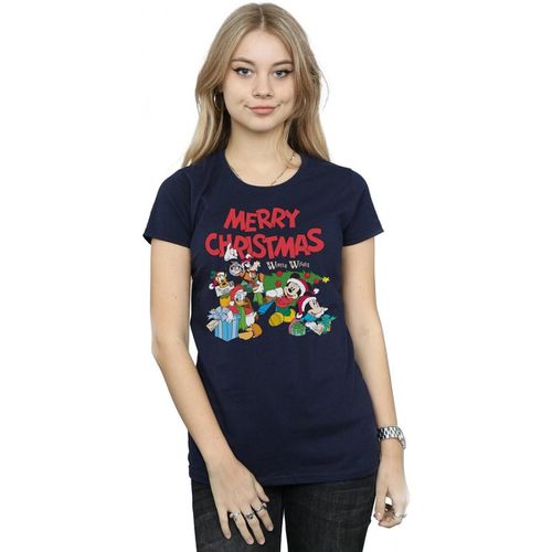 T-shirts a maniche lunghe Mickey Mouse And FriendsWinter Wishes - Disney - Modalova