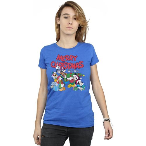 T-shirts a maniche lunghe Mickey Mouse And FriendsWinter Wishes - Disney - Modalova