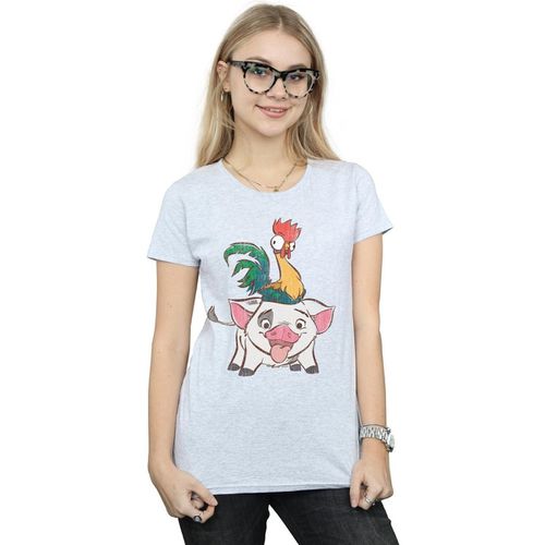 T-shirts a maniche lunghe Moana Hei Hei And Pua - Disney - Modalova