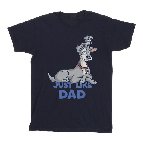 T-shirts a maniche lunghe Lady And The Tramp Just Like Dad - Disney - Modalova