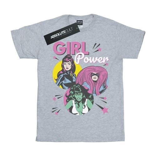 T-shirts a maniche lunghe Girl Power - Marvel - Modalova