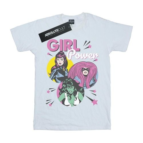 T-shirts a maniche lunghe Girl Power - Marvel - Modalova