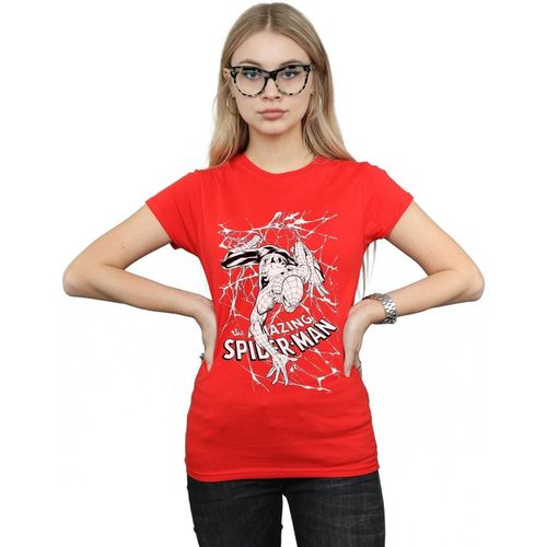 T-shirts a maniche lunghe Web Crawler - Marvel - Modalova