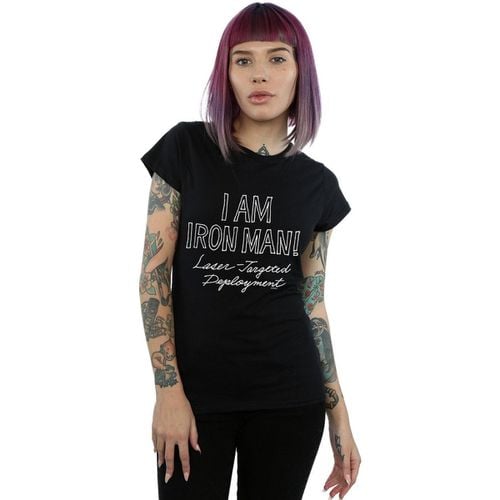 T-shirts a maniche lunghe I Am Iron Fist Man - Marvel - Modalova