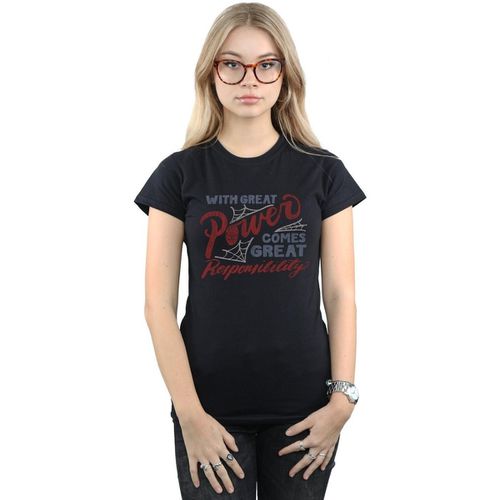 T-shirts a maniche lunghe Great Responsibility - Marvel - Modalova