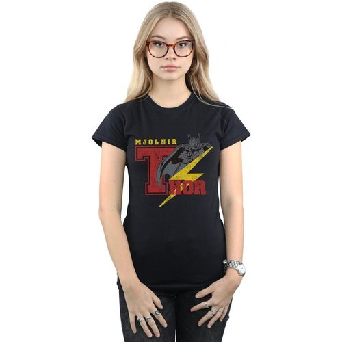 T-shirts a maniche lunghe Mjolnir - Marvel - Modalova