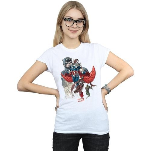 T-shirts a maniche lunghe Falcon Evolution - Marvel - Modalova