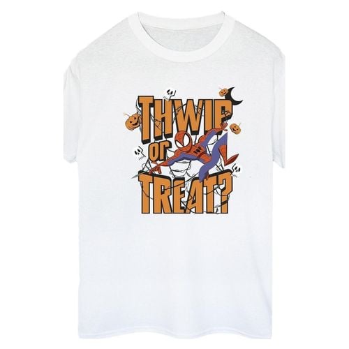 T-shirts a maniche lunghe Thwip Or Treat - Marvel - Modalova