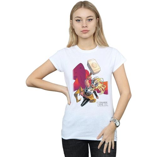 T-shirts a maniche lunghe The Mighty Thor Mjolnir - Marvel - Modalova