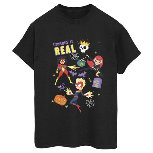 T-shirts a maniche lunghe Creepin It Real - Marvel - Modalova