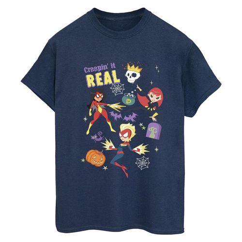 T-shirts a maniche lunghe Creepin It Real - Marvel - Modalova