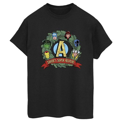 T-shirts a maniche lunghe Santa's Super Helpers - Marvel - Modalova