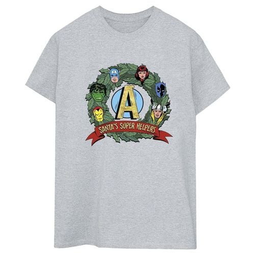 T-shirts a maniche lunghe Santa's Super Helpers - Marvel - Modalova