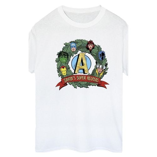 T-shirts a maniche lunghe Santa's Super Helpers - Marvel - Modalova