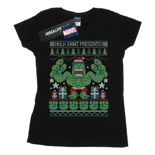 T-shirts a maniche lunghe Hulk Want Presents - Marvel - Modalova