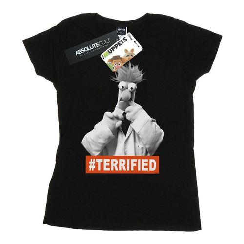 T-shirts a maniche lunghe The Muppets Beaker Terrified - Disney - Modalova
