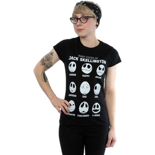 T-shirts a maniche lunghe Nightmare Before Christmas Many Faces Of Jack - Disney - Modalova