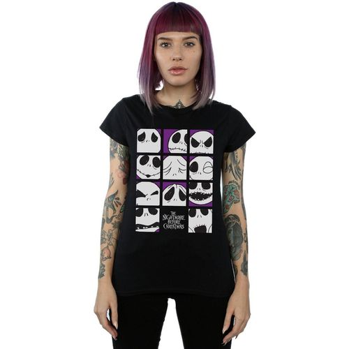 T-shirts a maniche lunghe Nightmare Before Christmas Many Faces Of Jack - Disney - Modalova