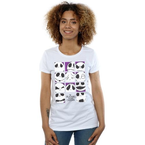 T-shirts a maniche lunghe Nightmare Before Christmas Many Faces Of Jack - Disney - Modalova