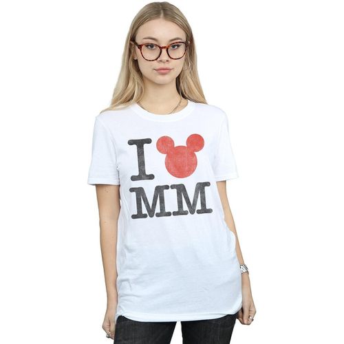 T-shirts a maniche lunghe I Love Mickey - Disney - Modalova