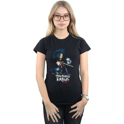 T-shirts a maniche lunghe Turkish Movie Poster - A Nightmare On Elm Street - Modalova