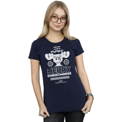 T-shirts a maniche lunghe Merry Christmoose - National Lampoon´s Christmas Va - Modalova