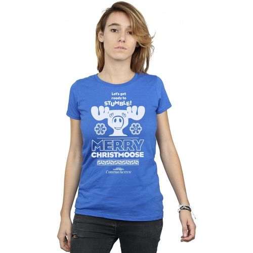 T-shirts a maniche lunghe Merry Christmoose - National Lampoon´s Christmas Va - Modalova